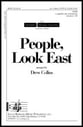 People Look East SATB choral sheet music cover